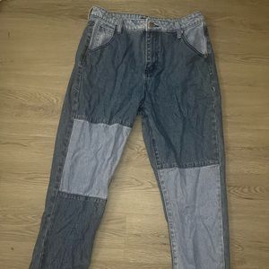 PATCHWORK JEANS